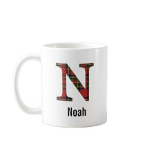 Red Stewart Play Monogram N Mugg