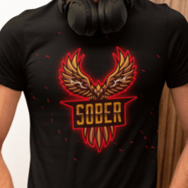 Red Stigning Phoenix T Shirt