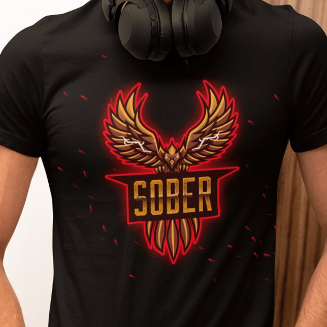 Red Stigning Phoenix T Shirt (Skapare uppladdad)