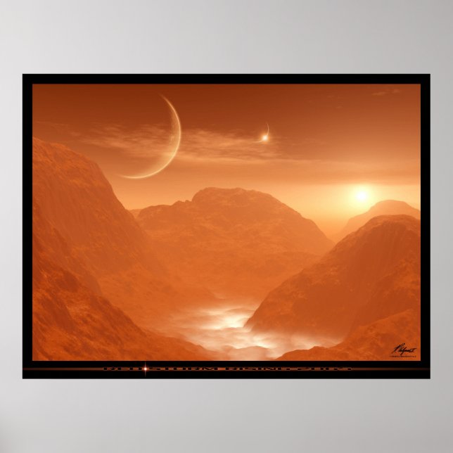 RED STORM STIGNING 2065 POSTER (Framsidan)