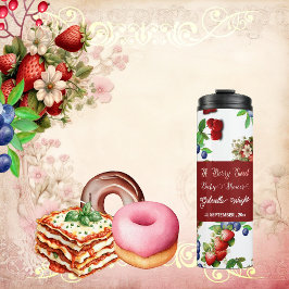 Red Strawberry Baby Shower | Blå berry Sweet Cute