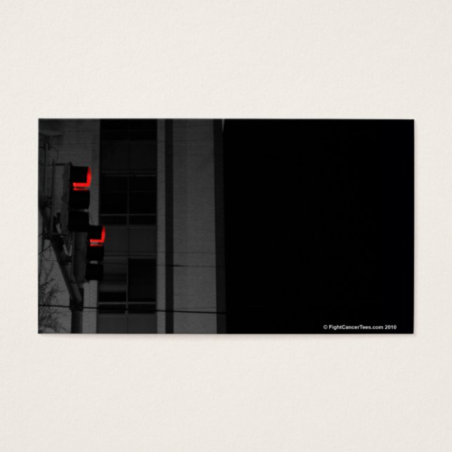 Red Street Light Visitkort (Framsidan)