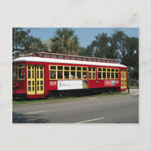 Red Streetcar Vykort