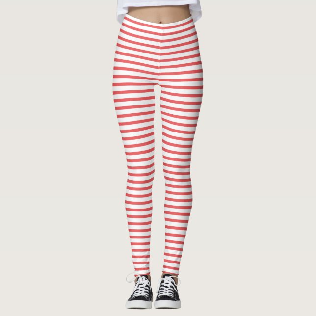 Red stripes  leggings (Framsida)