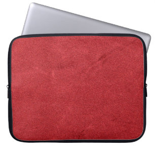 Red struktur samvet färg modern laptop fodral