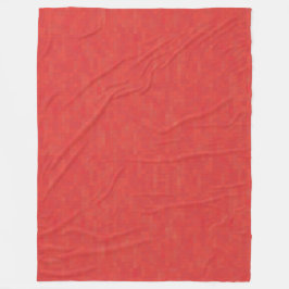 Red subtle minimalist, elegant modern mönster fleecefilt