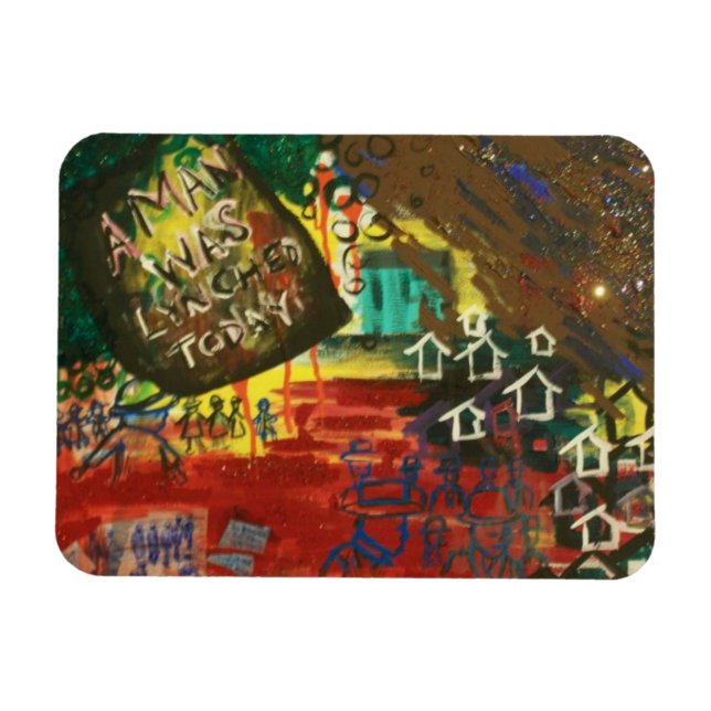 Red Summer of 1919 3-tums x4-tums Photo Magnet (Horisontell)