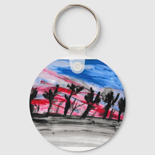 Red Sunset Nyckelring (Framsida)
