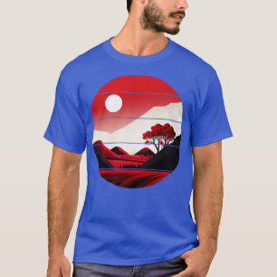 Red Sunset T Shirt