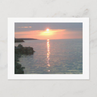 Red Sunset Vykort