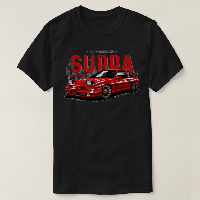 Red Supra MK3 T Shirt (Design framsida)