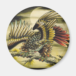 "Red Svan Hawk" Magnet