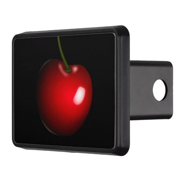 Red Sweet Cherry - Tasty - Skjut Färg Dragkroksskydd (Vänster)