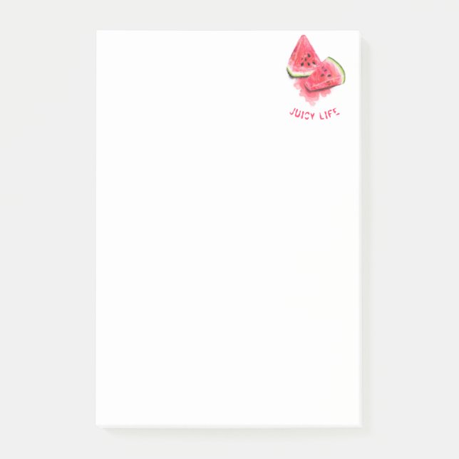 Red Sweet Juicy Watermelon Biet Tasty - Fresh Post-it Block (Framsida)