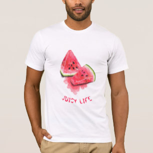 Red Sweet Juicy Watermelon Biet Tasty - Fresh T Shirt