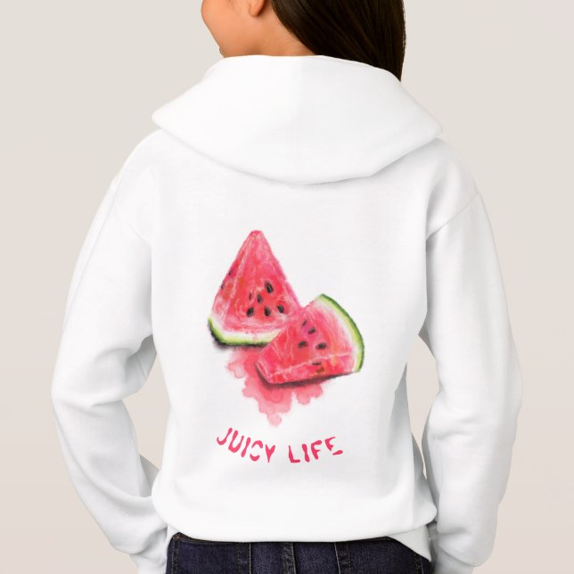 Red Sweet Juicy Watermelon Biet Tasty - Teckning  T Shirt (Baksida)