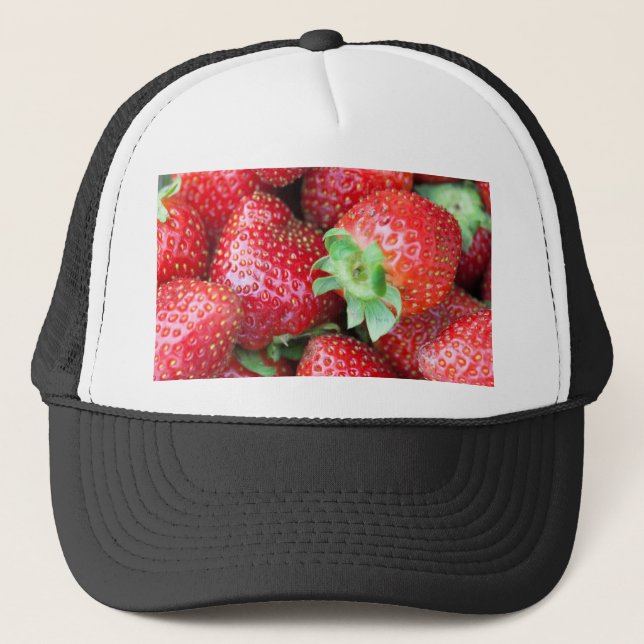 Red Sweet Strawbär Keps (Framsida)