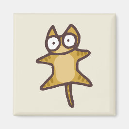 Red Tabby katt Magnet