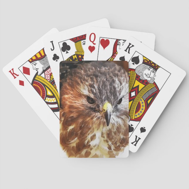 RED TAILED HAWK CASINOKORT (Baksidan)