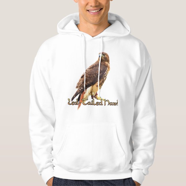 Red-Tailed Hawk Hoodie (Framsida)