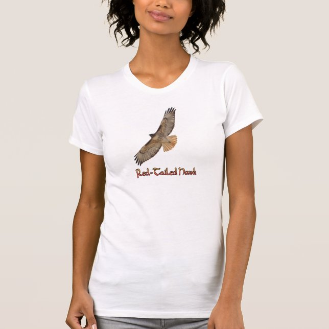 Red-Tailed Hawk T-Shirt (Framsida)