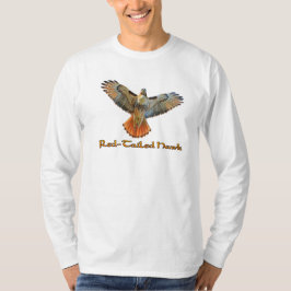 Red-Tails Hawk Long T-Shirts