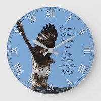 Red-Tails Hawk Raptor Inspirational Quote