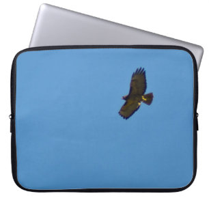 Red-Tails Hawk Soaring Laptop Sleeve