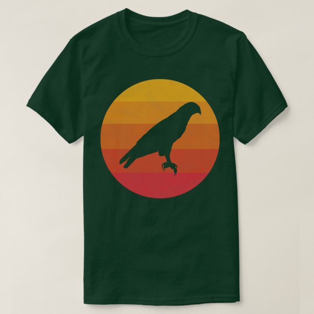 Red Tails Hawk T Shirt (Design framsida)