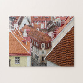 Red Tak Village Tallinn Estland Travel Photo Pussel