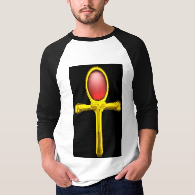 RED TALISMAN / GOLDEN ANKH TRÖJA (Framsida)