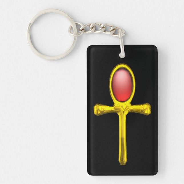 RED TALISMAN,GULD ANKH EInternal Life Symbol (Framsidan)