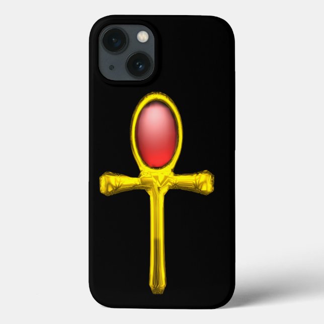 RED TALISMAN /GULD EGYPTIAN ANKH (Baksida)