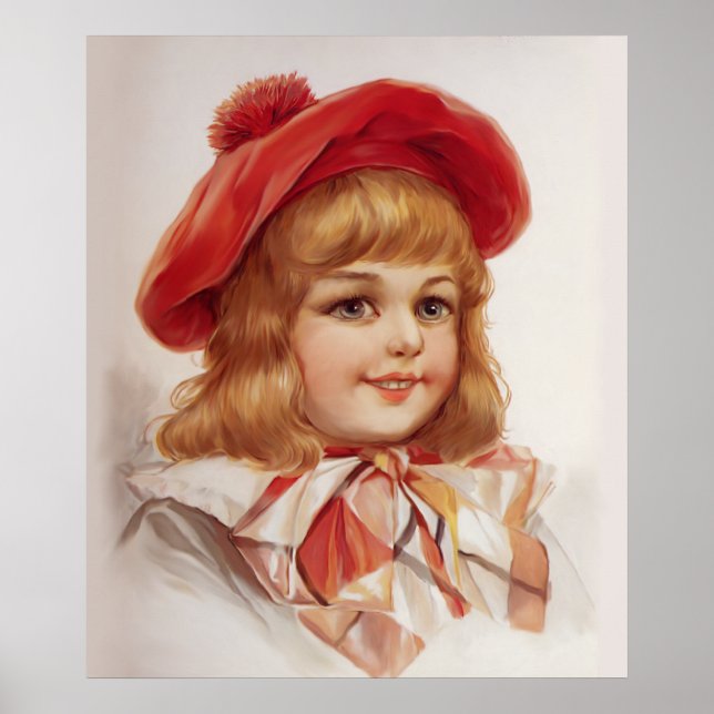 Red Tam Girl Poster (Framsidan)