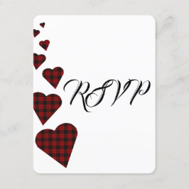 Red Tartan Bröllop OSA