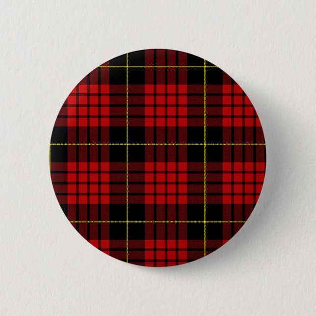 Red Tartan Button Knapp (Framsida)