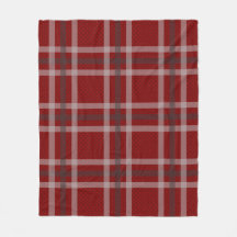 Red Tartan Checkered Traditional Scottish Play