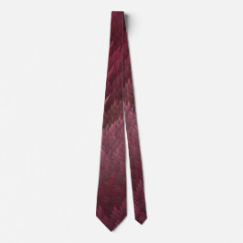 Red Tartan Feather Mönster Tie Slips