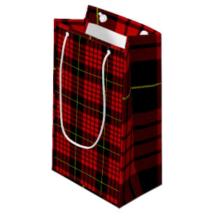 Red Tartan Gift Bag