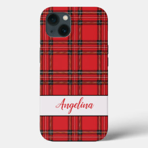 Red Tartan Play Mönster