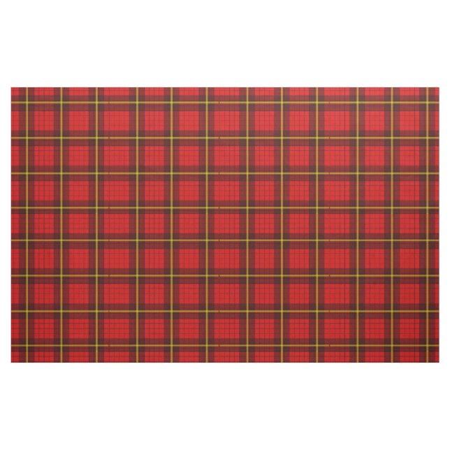 Red Tartan Tyg (Yard)