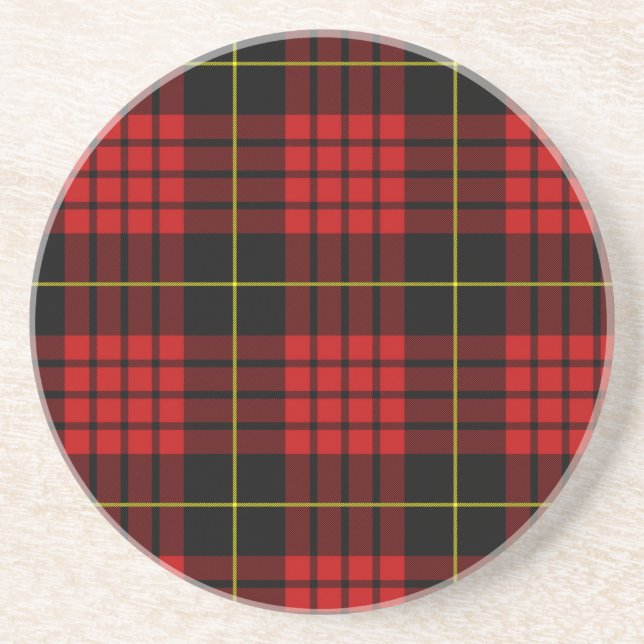 Red Tartan Underlägg (Framsidan)