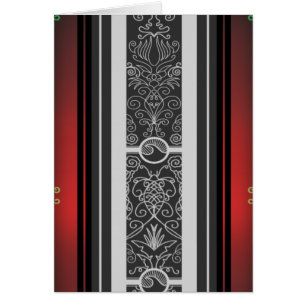 Red Tattoo-Surfa Hälsningskort