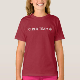 Red Team Shirt i färg Krig T