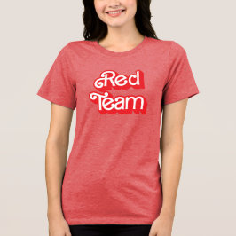 Red Team Shirt i färg Krig T