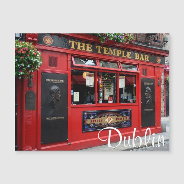 Red Temple Pub pub i Dublin, Irland (Framsida)