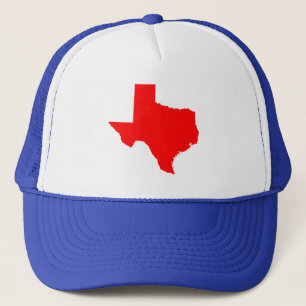 Red Texas Truckerkeps
