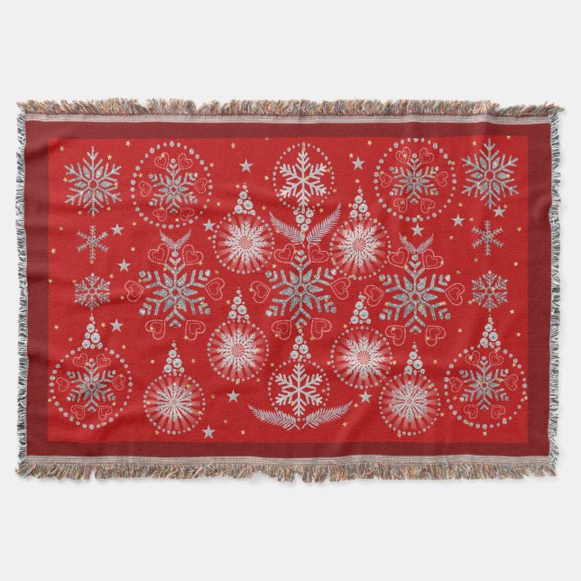 Red Throw  Filt (Framsidan)