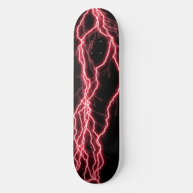 Red Thunderstorm Electric Mini Skateboard Bräda 18,5 Cm (Framsida)