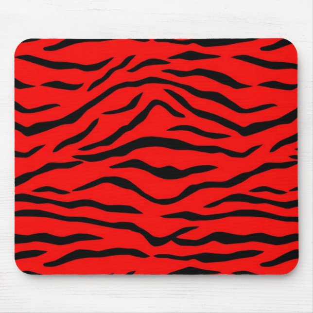 Red Tiger Mönster Musmatta (Framsidan)